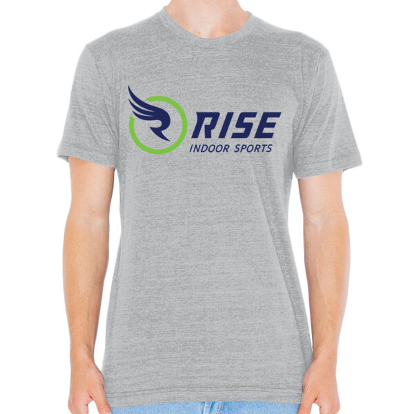 American Apparel RISE Indoor Sports Tri-Blend Track T-shirt Thumbnail