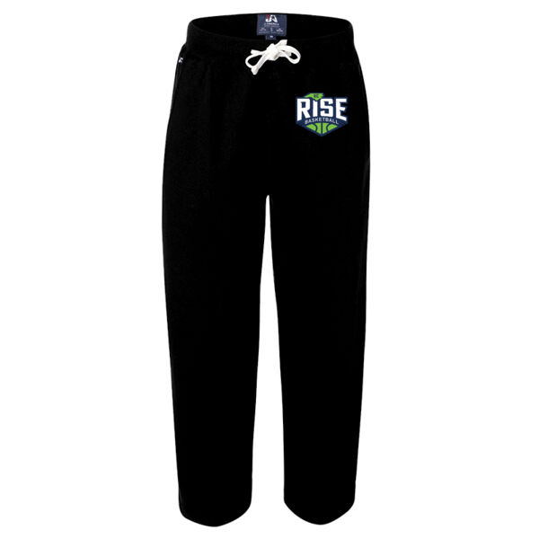 J. America RISE Basketball Premium Open-Bottom Sweatpants Thumbnail