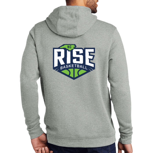 Nike RISE Basketball Back Logo Club Fleece Pullover Hoodie Thumbnail