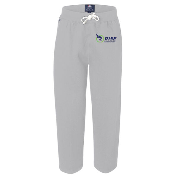 J. America RISE Indoor Sports Premium Open-Bottom Sweatpants Thumbnail