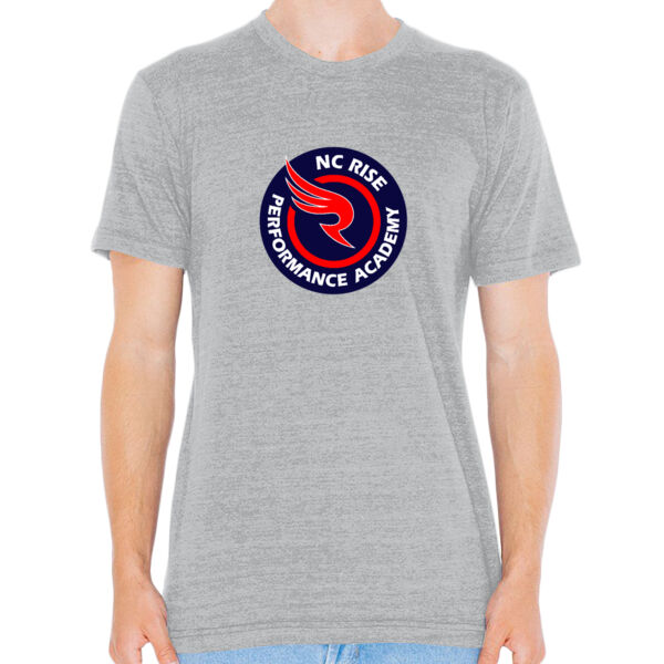 American Apparel NC RISE Performance Academy Triblend Track T-Shirt Thumbnail