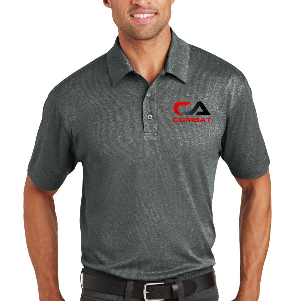 Port Authority Combat Athletics Trace Heather Polo Thumbnail