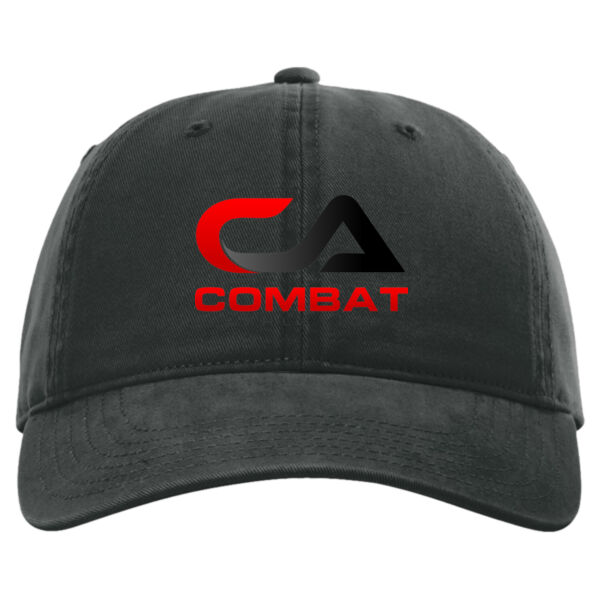 Richardson Combat Athletics Peach Twill Dad Hat Thumbnail