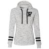 Ladies' Melange Scuba Neck Sweatshirt Thumbnail